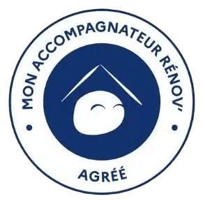 Logo Mon Accompagnateur Rénov agréé l'Atelier Rouge